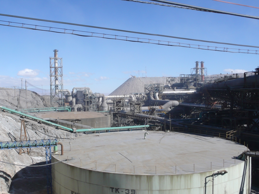 copper processing plant