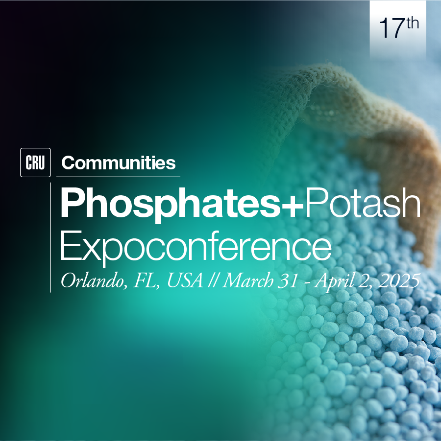 Phosphates+Potash 2025 - Major Fertilizer Event!